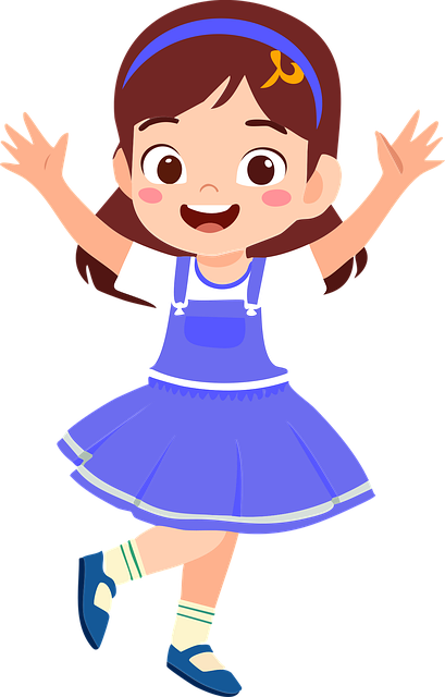 Free ai generated girl cute vector
