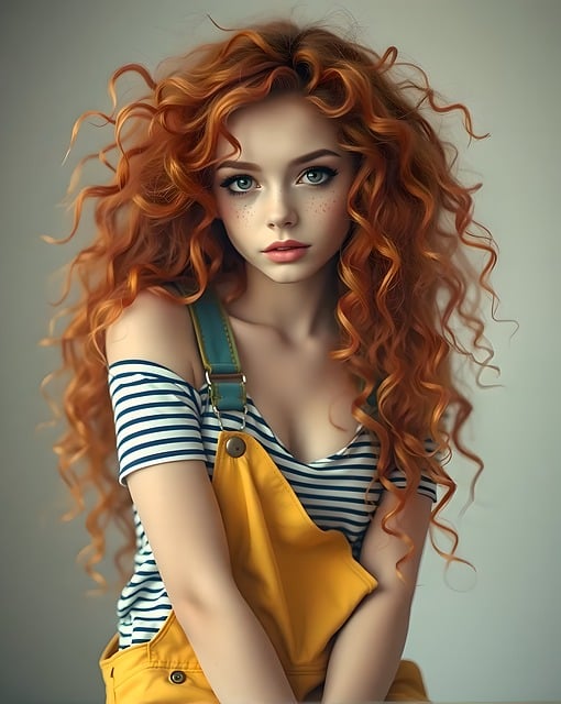 Free Beautiful Woman illustration and picture