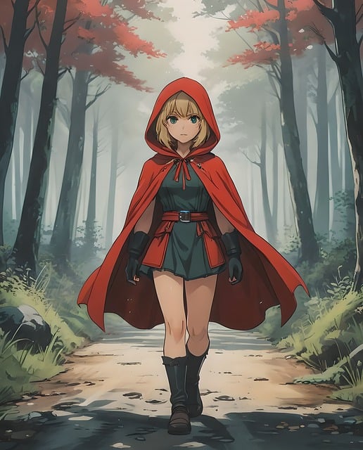 Free Red Riding illustration and picture