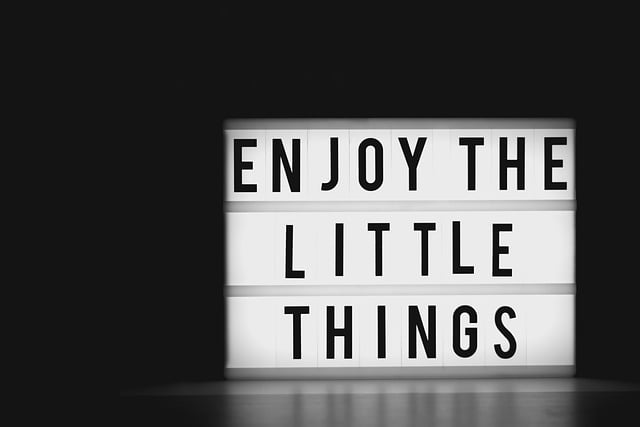 Free Enjoy Little Things Motivation photo and picture