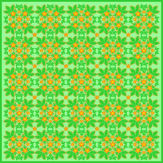 Mandala, Abstraktion, Grafik, Stück