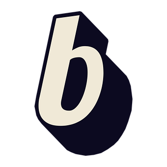B, Buchstabe, Schriftart, Farbe, Wolke