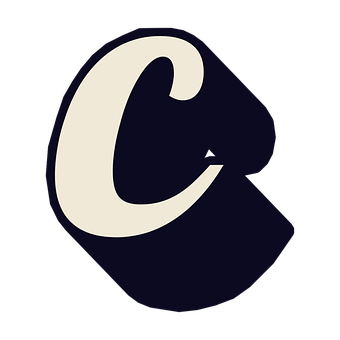 C, Buchstabe, Schriftart, Text