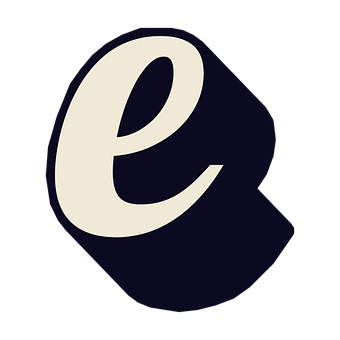 E, Buchstabe, Schriftart, Text, Hand
