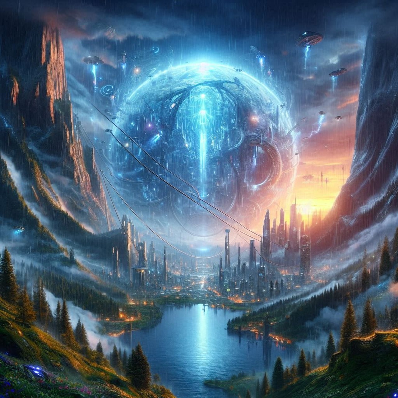 Download free HD stock image of Future Technology Free future technology universe illustration