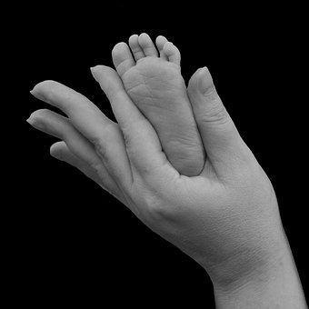 Free Newborn Baby Foot photo and picture
