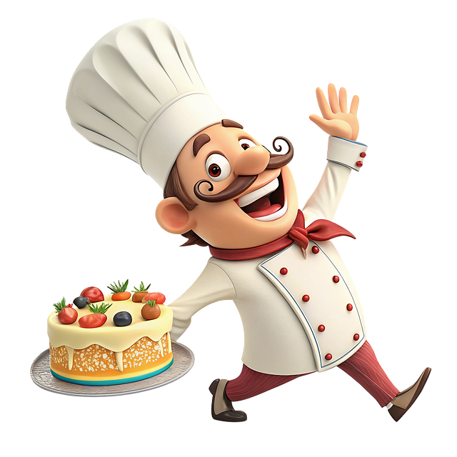 Free confectioner dessert bakery products illustration