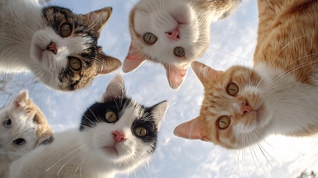 Free ai generated cats kittens illustration
