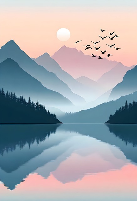 Minimal, Landskab, Natur, Berolige