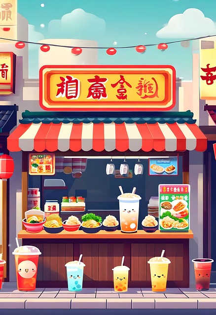 Gade Mad, Asiatisk Mad, Ramen, Boble Te