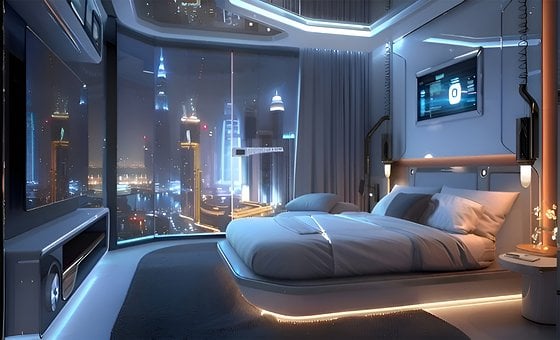 Free Scifi Room illustration and picture