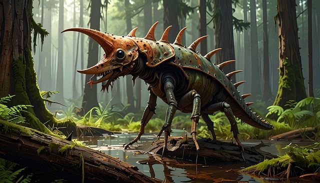Download Alien Insect, Ai, Prehistoric. Royalty-Free Stock Illustration
