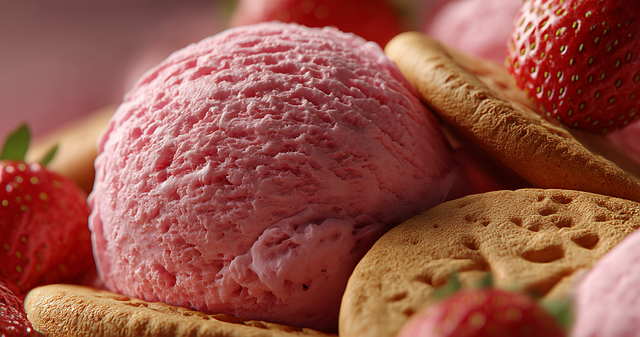Free Cookies Strawberry illustration and picture