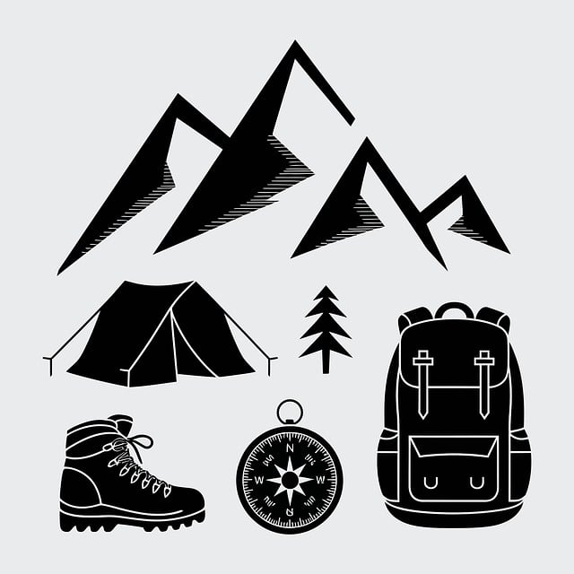Camping, Tent, Berg, Natuur, Rugzak