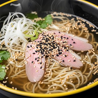 Lebensmittel, Ramen, Nudeln, Japan