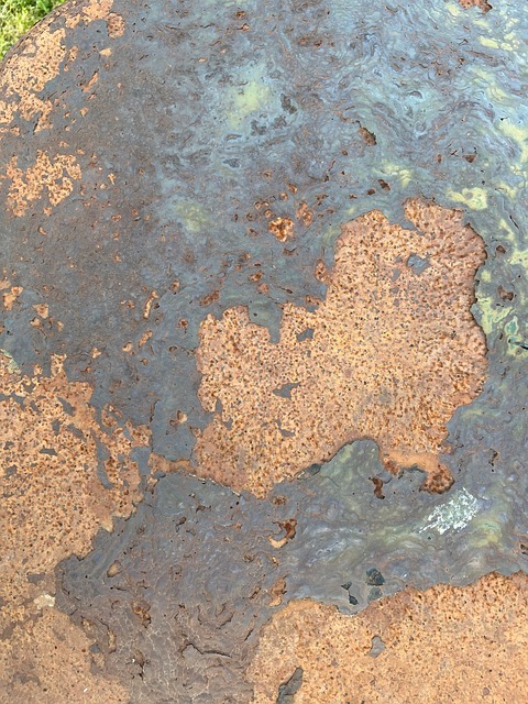 Textura, Enferrujado, Metal