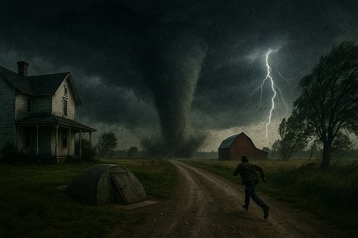 Free Tornado Storm illustration and picture