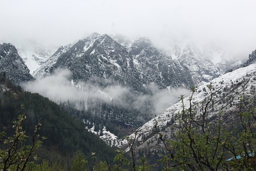Berge, Himalaya, Himachal, Indien