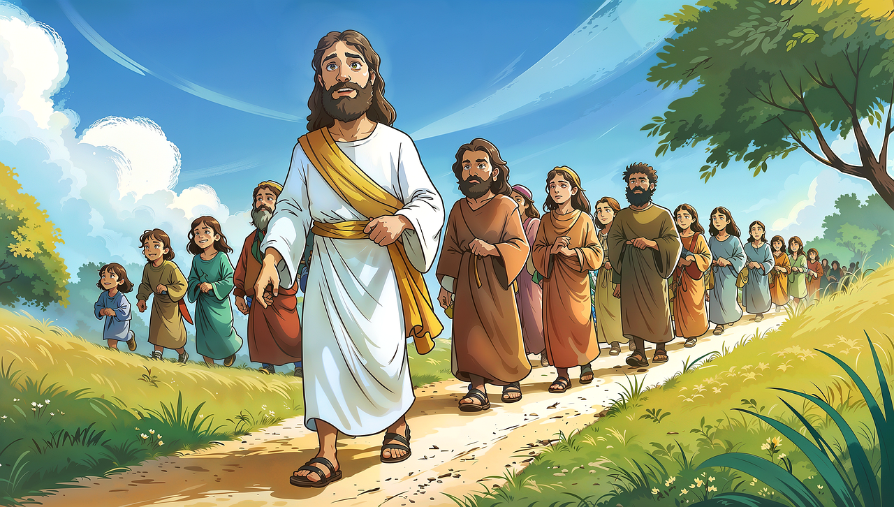 Download Jesus, Christ, Follow. Royalty-Free Stock Illustration Image ...