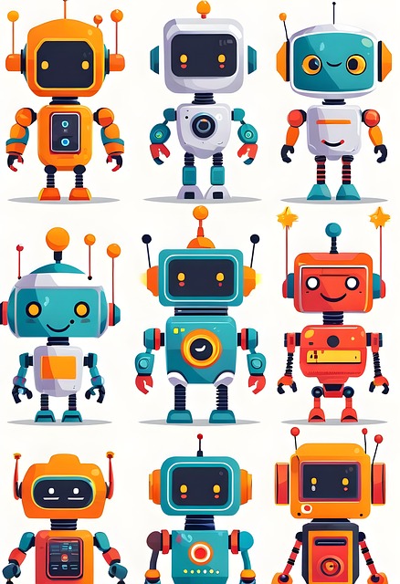 Robot, Tegneserie, Sød, Ai, Emotion