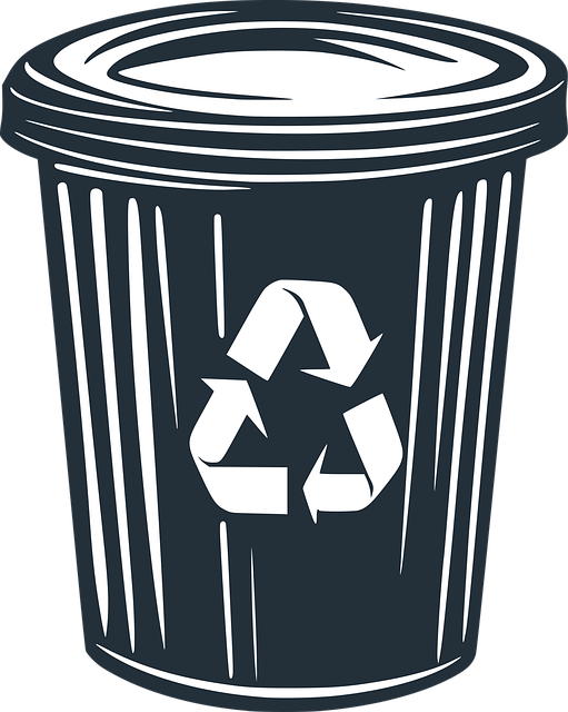 Free garbage recycling waste vector