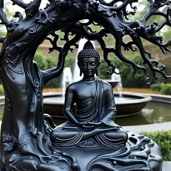 Buda, Meditación, Budismo, Monje