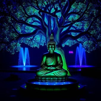 Buda, Meditación, Budismo, Monje
