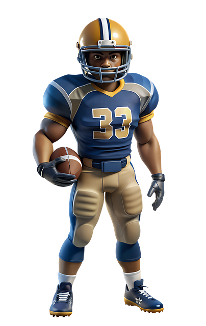 Free american football sports ball illustration