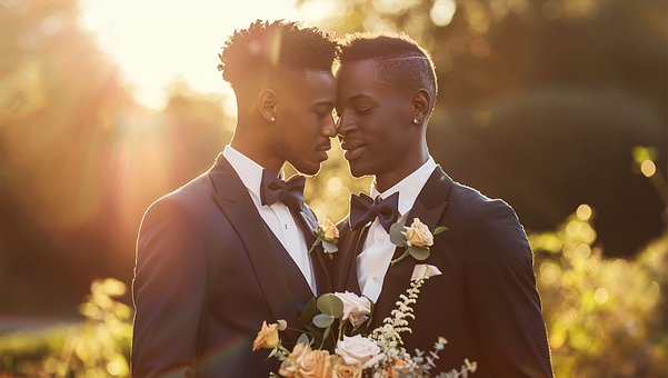 Free Gay Couple illustration and picture