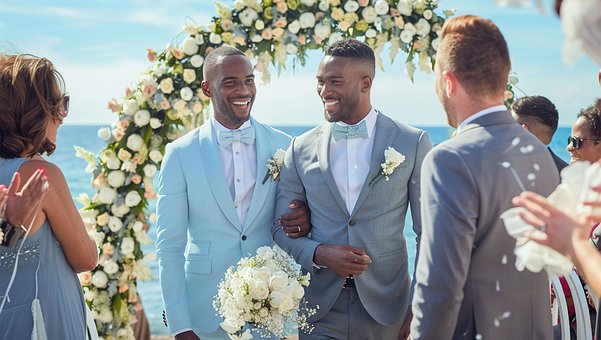 Free Gay Couple illustration and picture