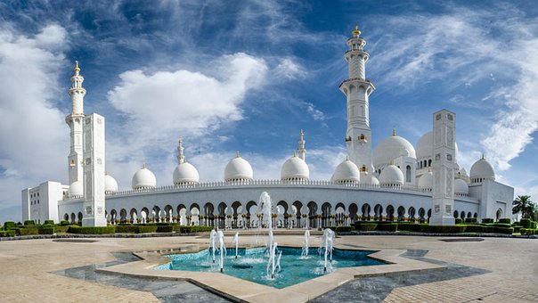 Abu Dhabi, Moskee, Architectuur, Islam