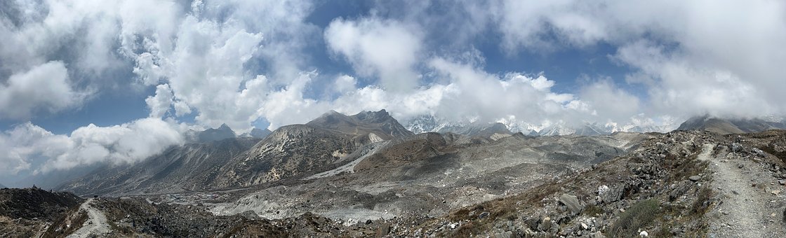 Bergen, Nepal, Himalaya, Reizen, Natuur