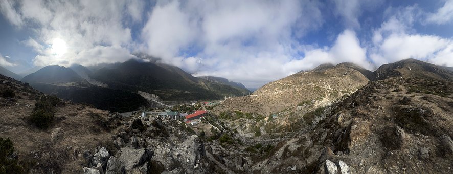 Nepal, Himalaya, Reizen, Natuur, Berg
