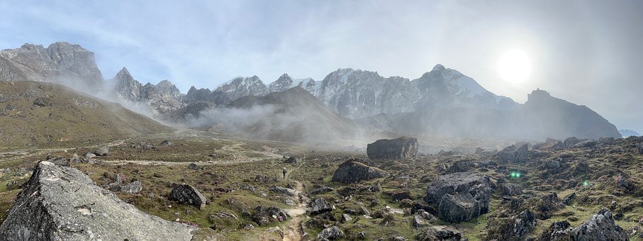 Nepal, Himalaya, Reizen, Natuur, Berg