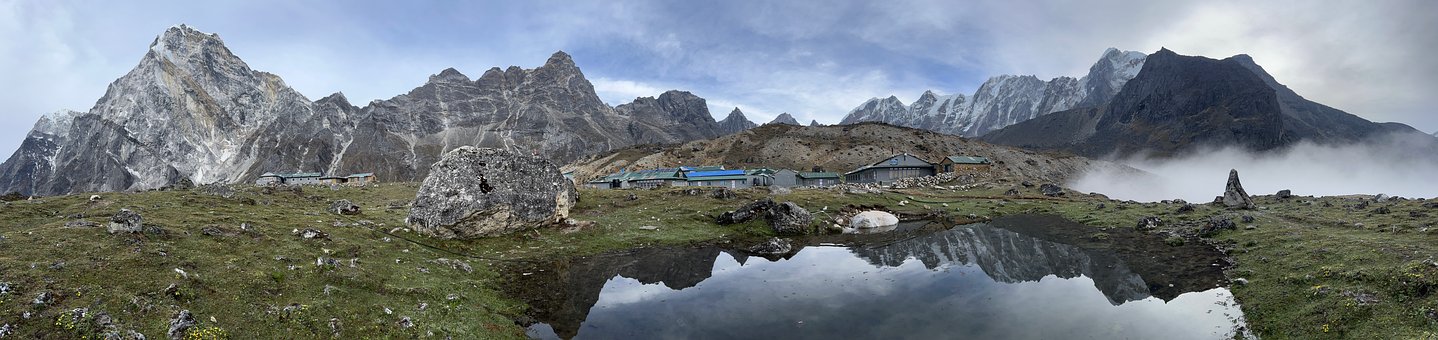Nepal, Himalaya, Reizen, Berg, Natuur