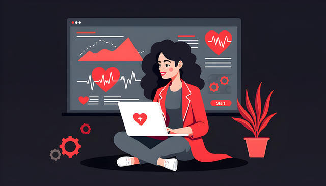 Free ai cardiologist doctor illustration
