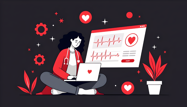 Free ai cardiologist doctor illustration
