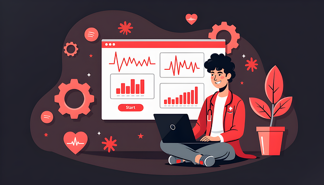 Free ai cardiologist doctor illustration
