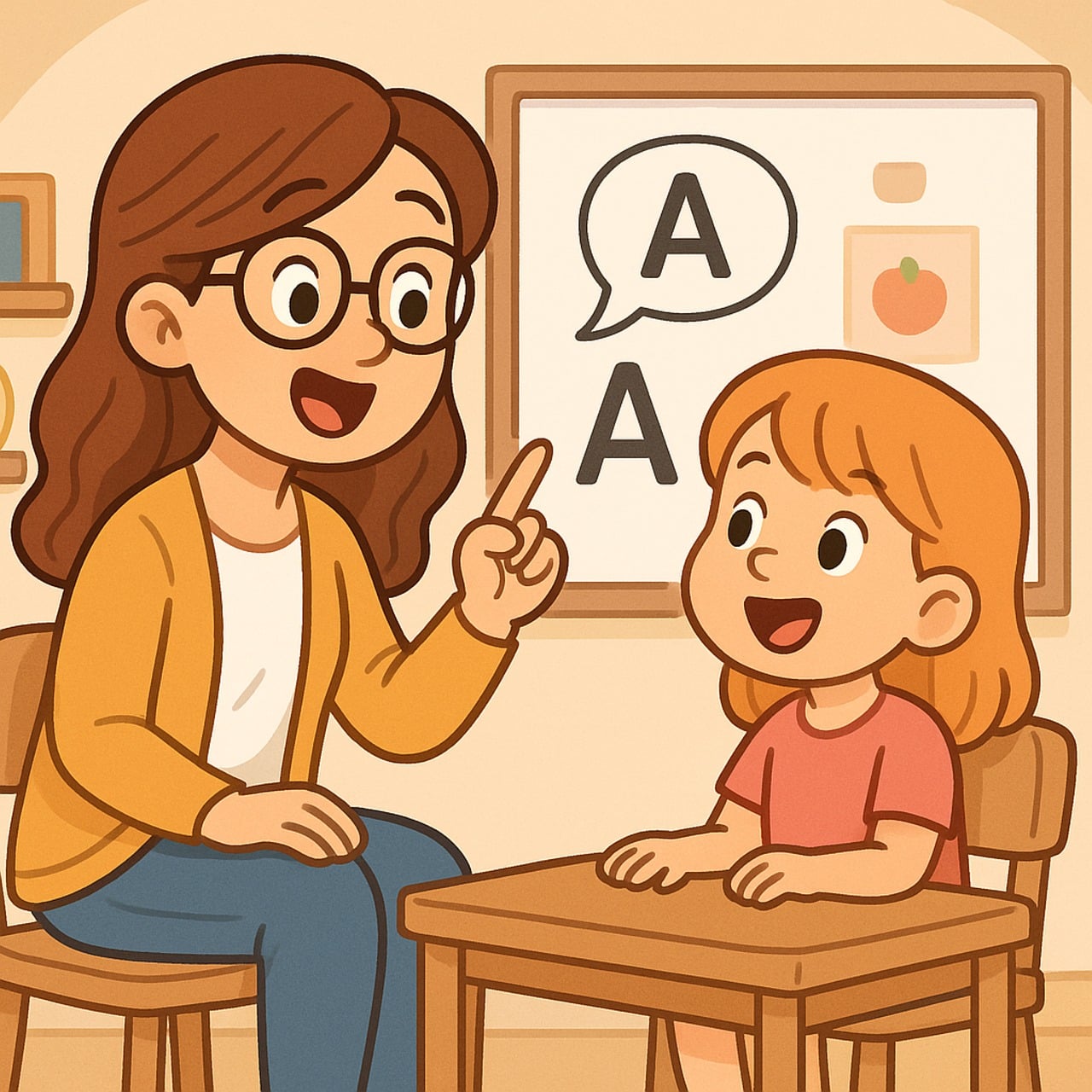 Download free HD stock image of Ai Generated Teacher Free ai generated teacher learning illustration