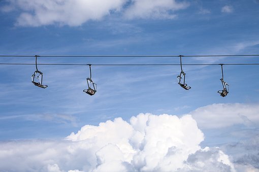 Free Ski Lift Summer photo and picture