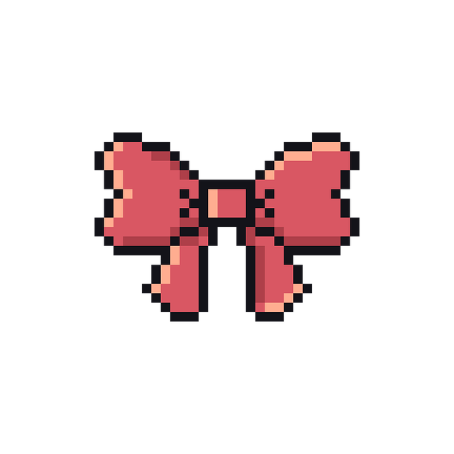 Free ribbon decoration bowtie illustration