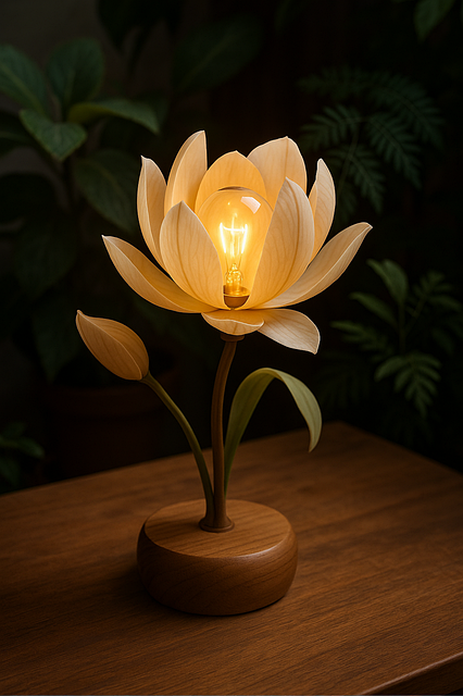 Blomsterlampe, Organisk Teknologi