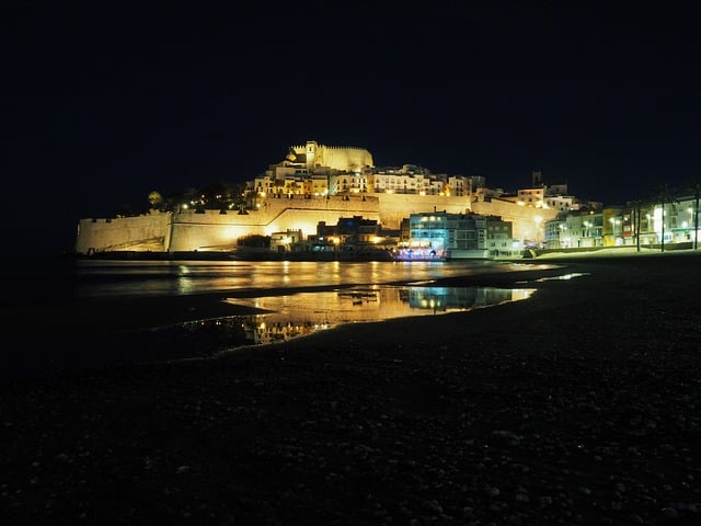 Free Peniscola Nocturnal photo and picture