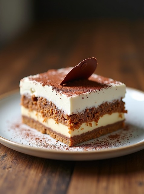 Free tiramisu dessert food illustration