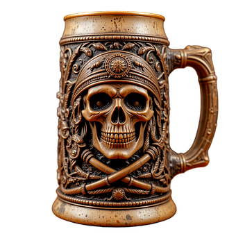 Taza, Remar, Pirata, Gótico, Fantasía