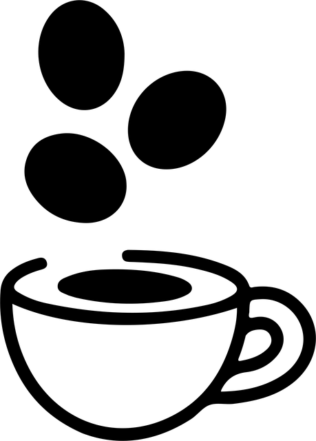 Free Silhouette Coffee vector and picture
