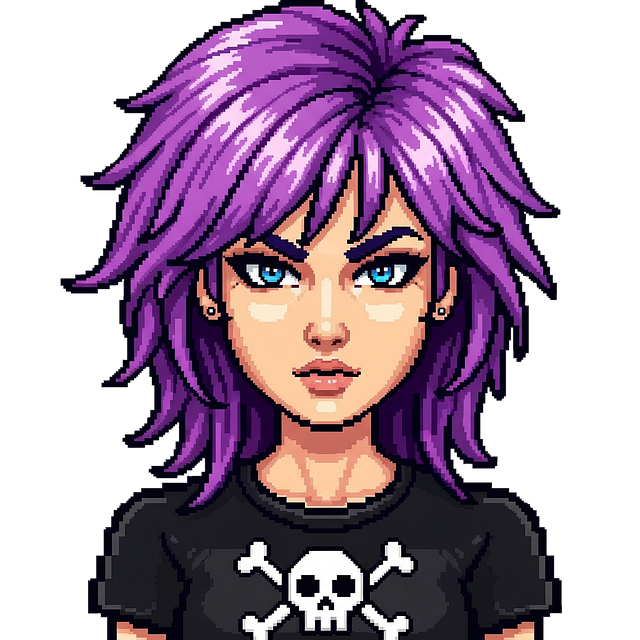 Free Woman Skull illustration and picture