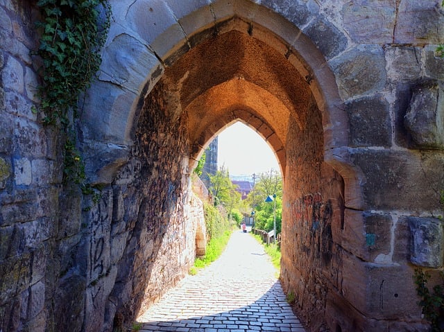 Passage, Architectuur, Perspectief, Pad