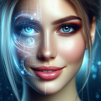 Ai, Menneskelig, Kvinne, Cyber