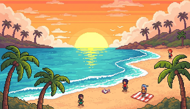 Free Pixelart Retro illustration and picture